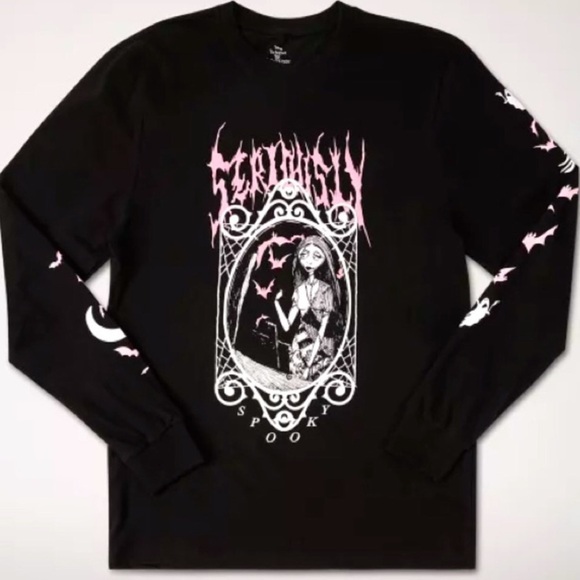 Nightmare before Christmas sally Graphic Long Sleeve Shirt - Picture 1 of 1